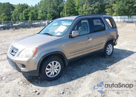 2006 Honda Cr-V Se z USA, uszkodzony, nr VIN SHSRD78986U415156